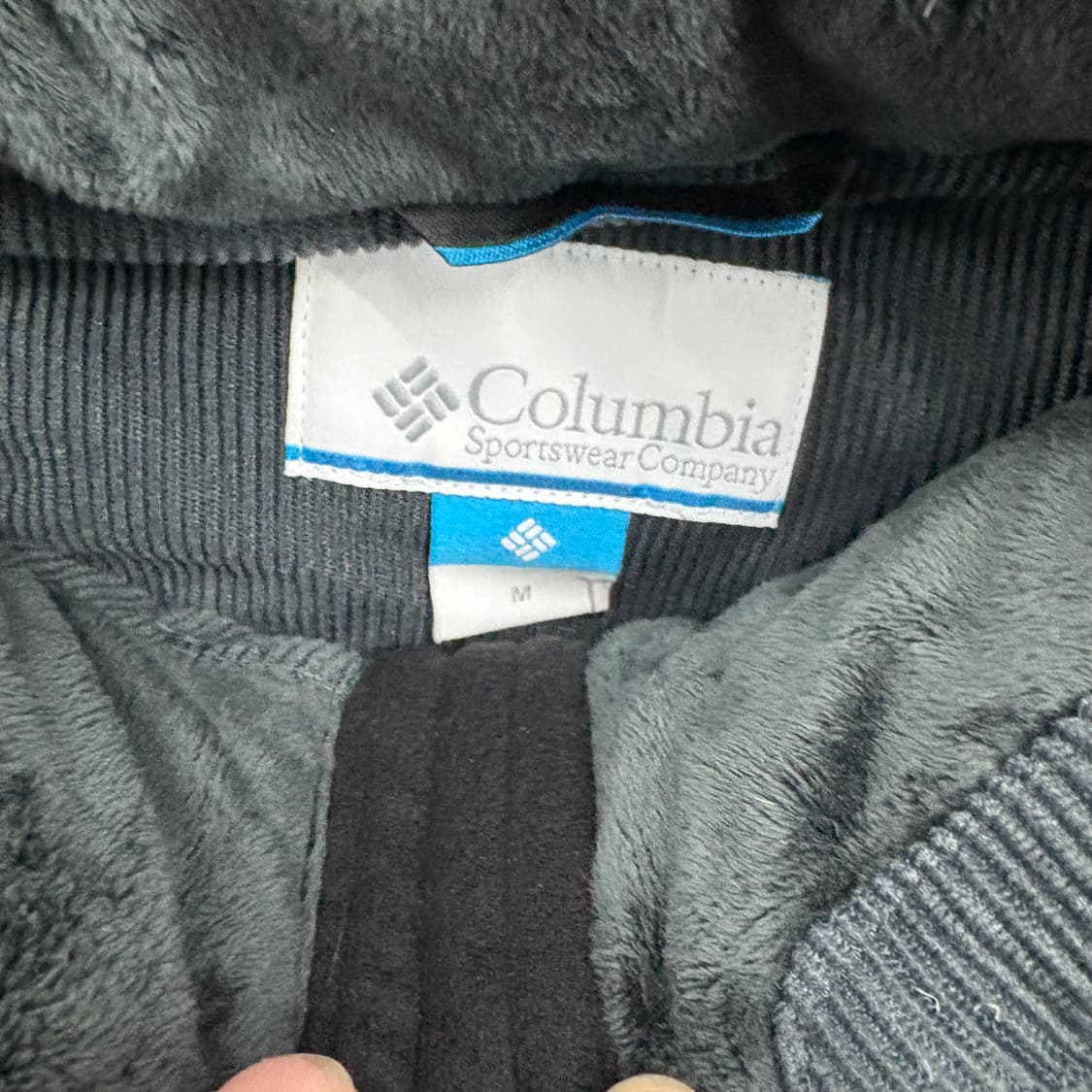 (100)콜롬비아코듀로이패딩 상품이미지5