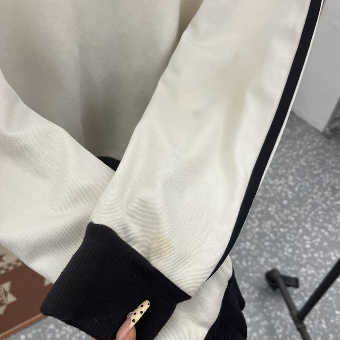 아디다스 유로 2008 독일 레트로 화이트 져지 집업 95 C09894 상품이미지8