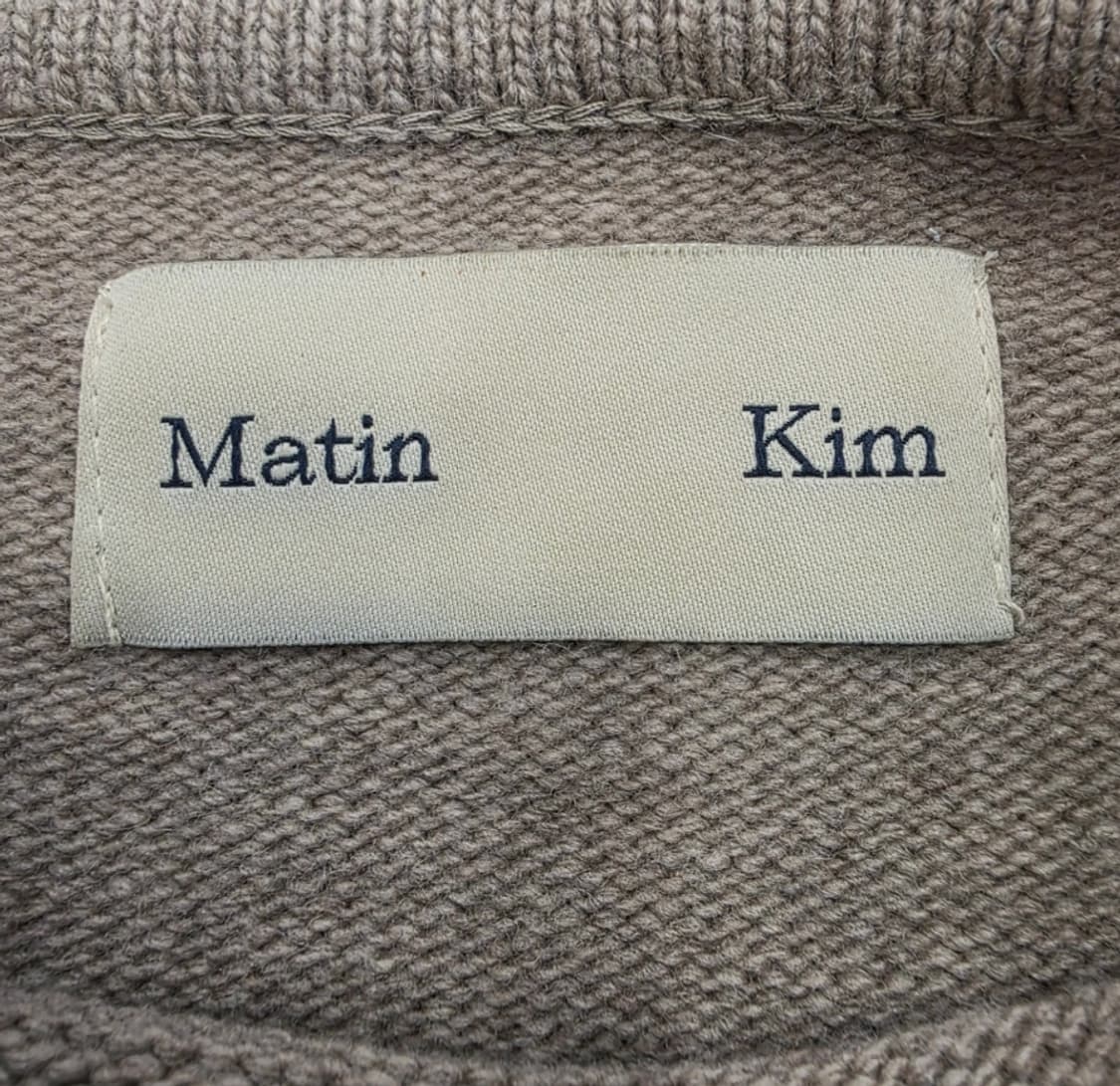 [새상품] 마뗑킴 Matin Kim 골지 울 캐시미어 니트 55반 상품이미지7