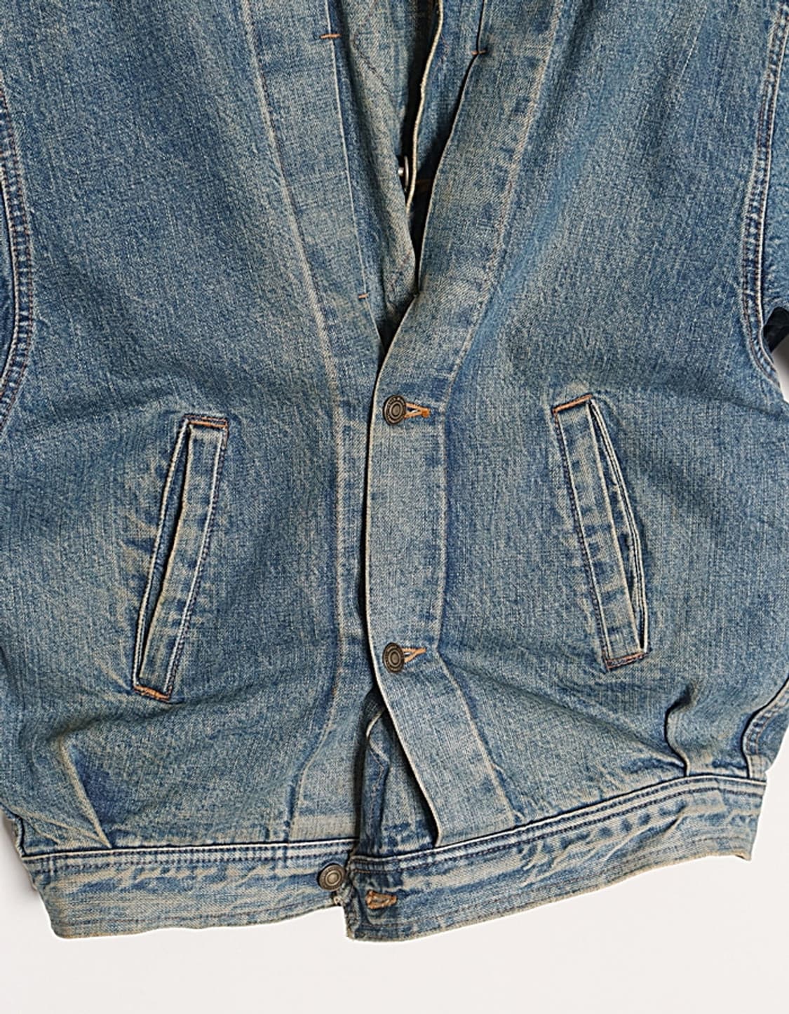 8~90's BLUE WAY Denim Trucker Jacket 상품이미지7