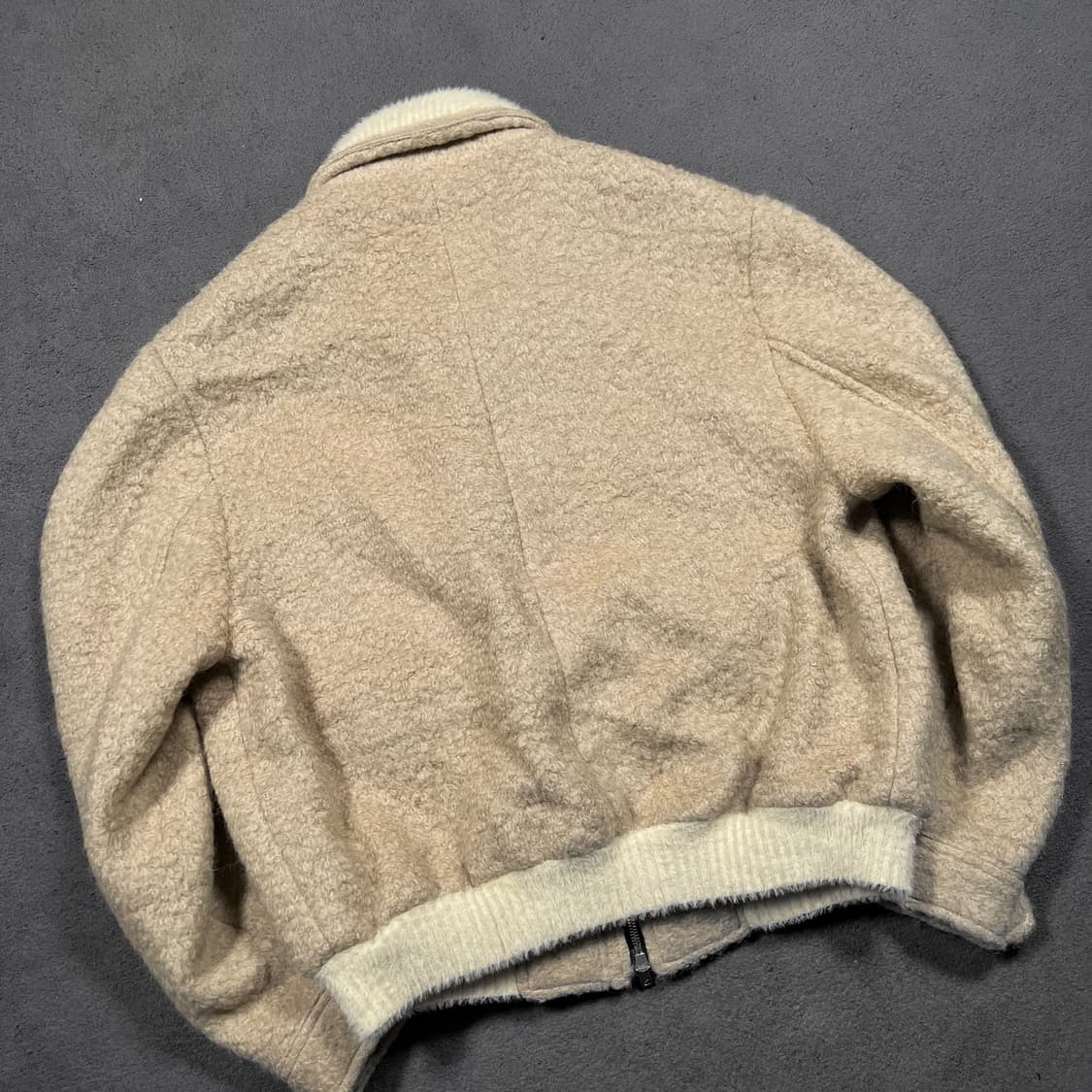 STU 에스티유 브러쉬드 숏 울 자켓 상품이미지4