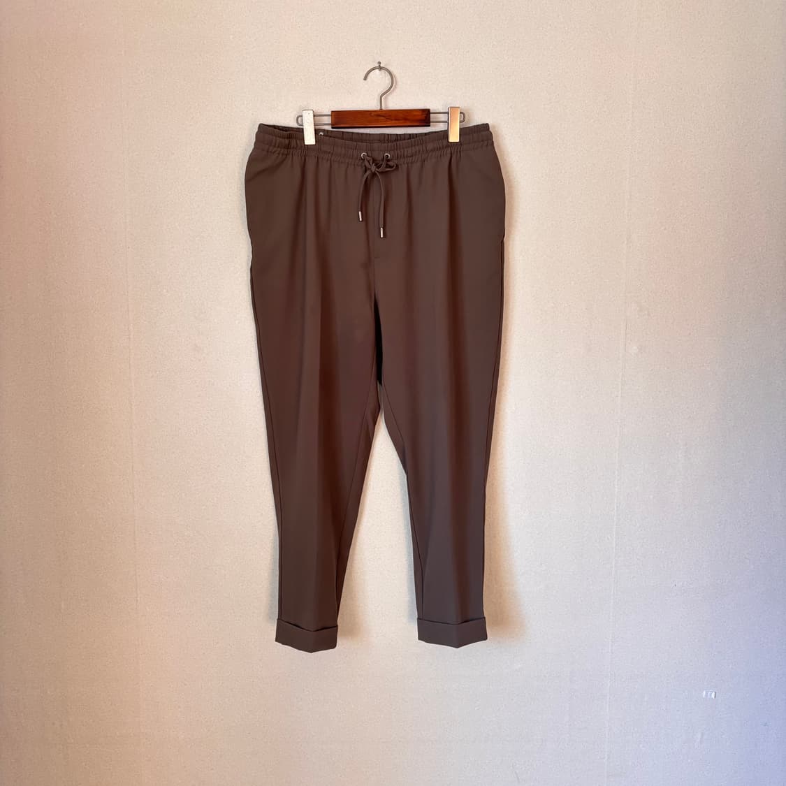 ZARA 자라 XL 35 36 팬츠 바지 허리 밴드 루즈 테이퍼드 상품이미지9