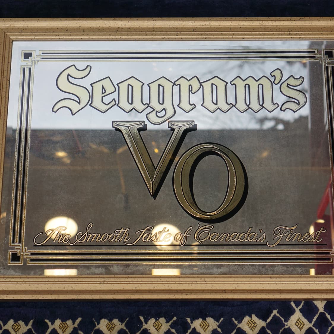 빈티지 소품 Seagrams Pub 거울액자 상품이미지2