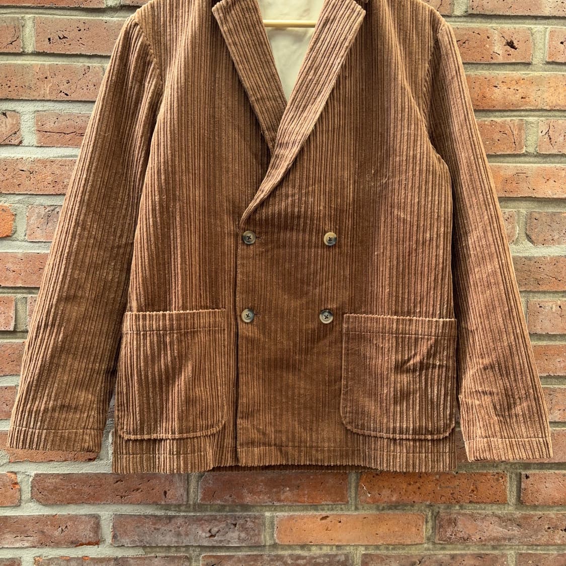 자라 코듀로이 더블 브레스티드 자켓 (터키 생산) 상품이미지5