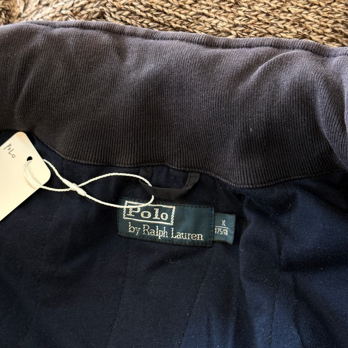 폴로 랄프 로렌 라이트 나일론 히든 후드 카프 레더 트리밍 자켓  상품이미지8