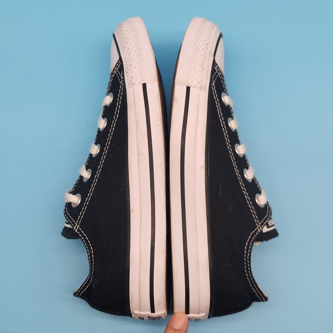 h 컨버스 올스타 블랙 운동화220 상품이미지5