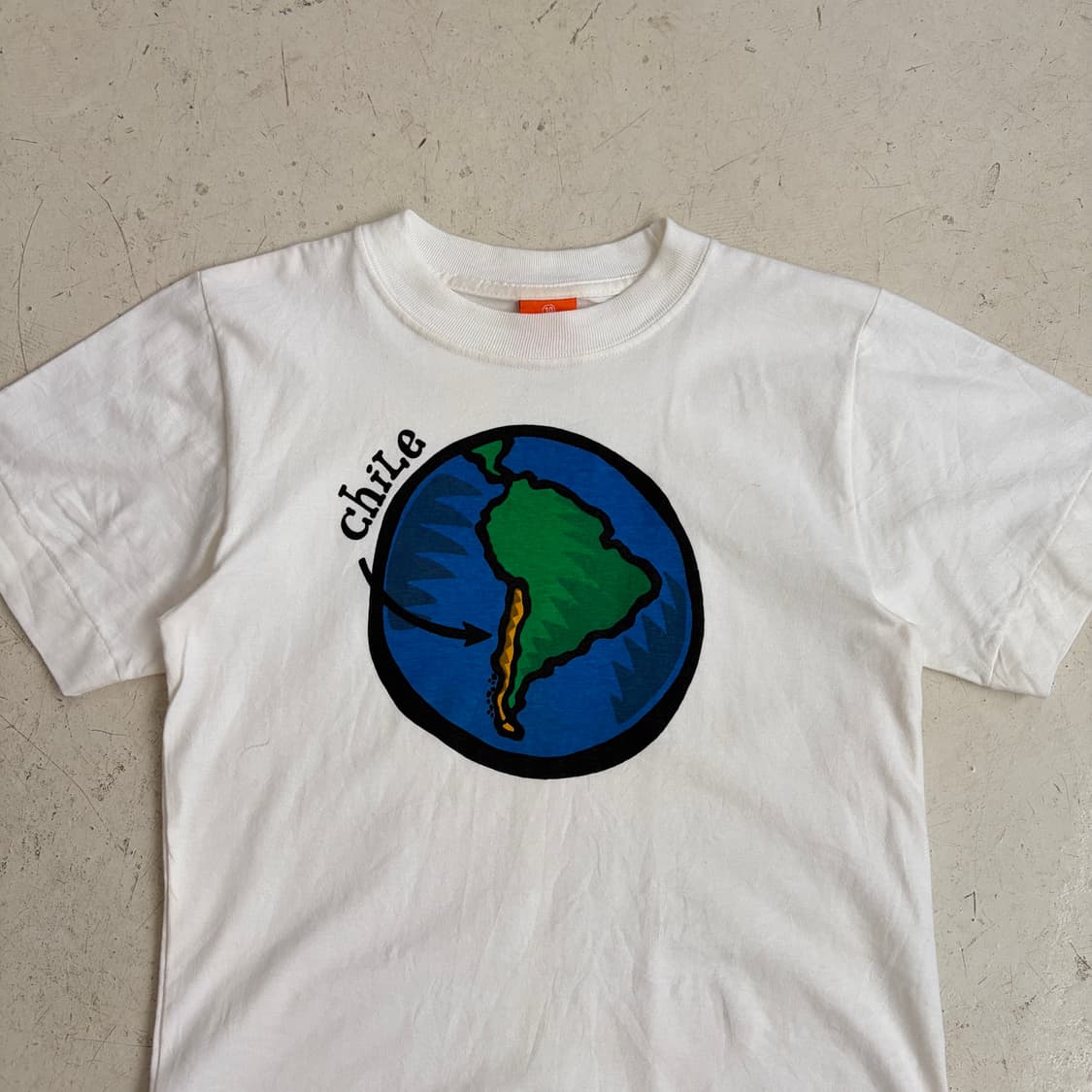 90s Tatoo Chile 빈티지 싱글스티치 반팔티 M 상품이미지4