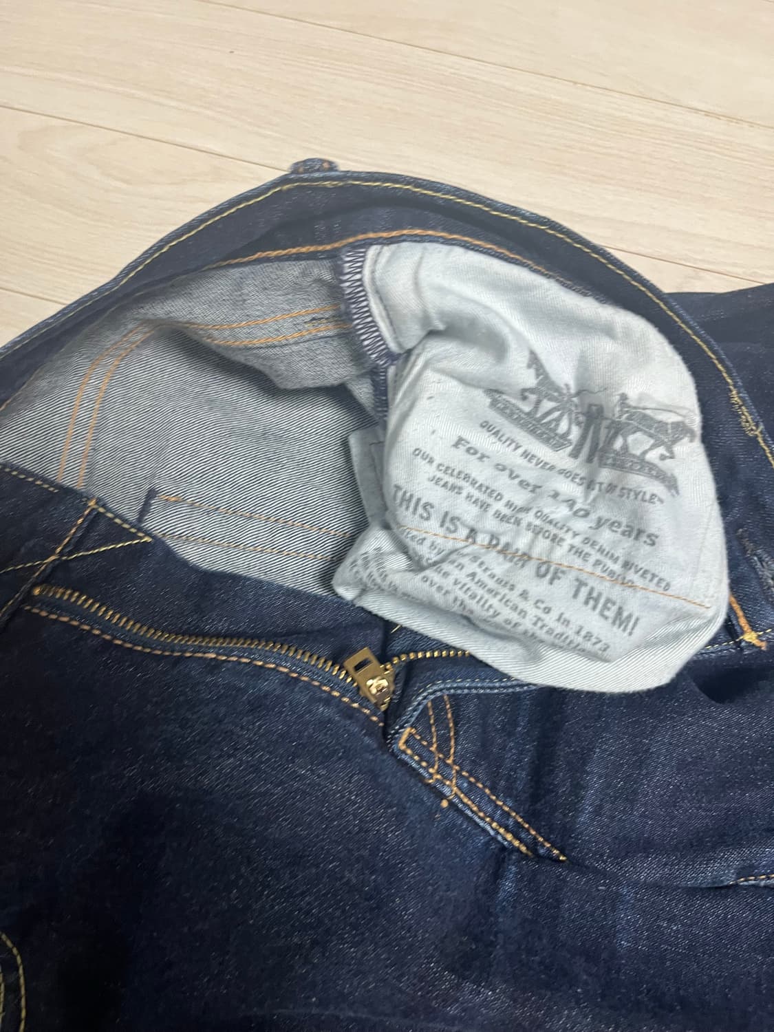 리바이스 511 슬림 다크 인디고 데님 W32 L32 상품이미지2