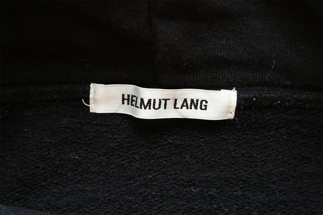 헬무트랭 블랙 후드 티셔츠 상품이미지8