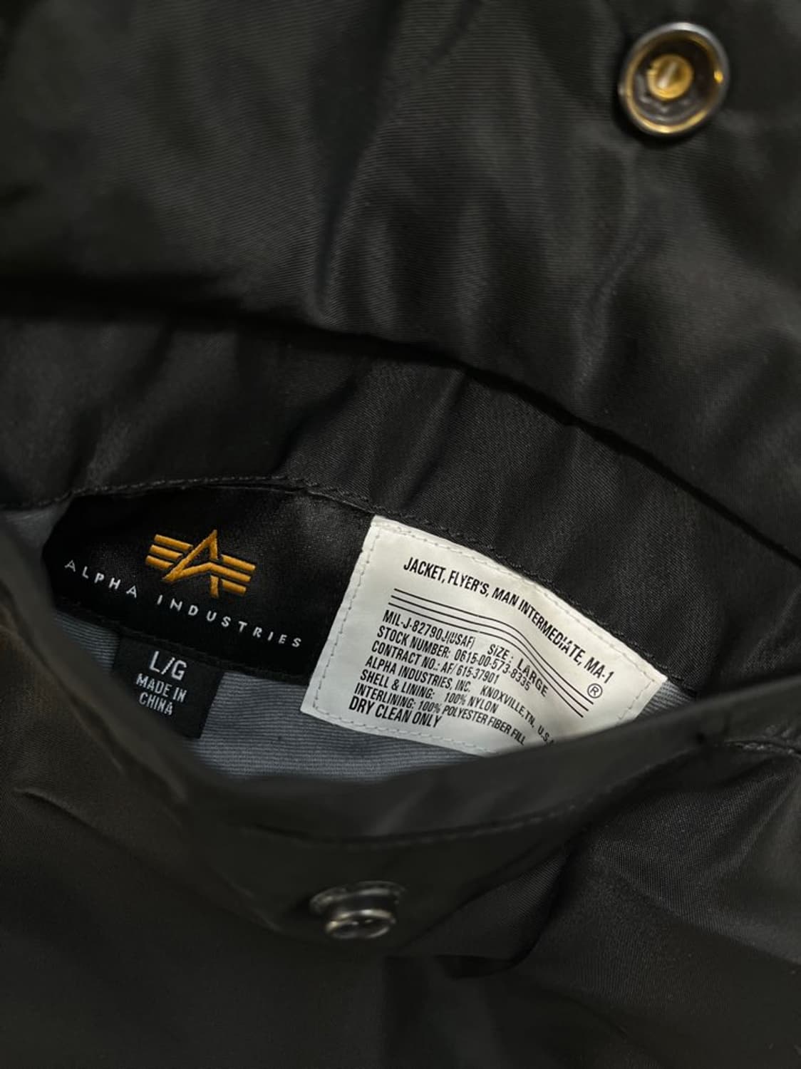 알파인더스트리 MA-1 항공 점퍼/#3193 상품이미지4