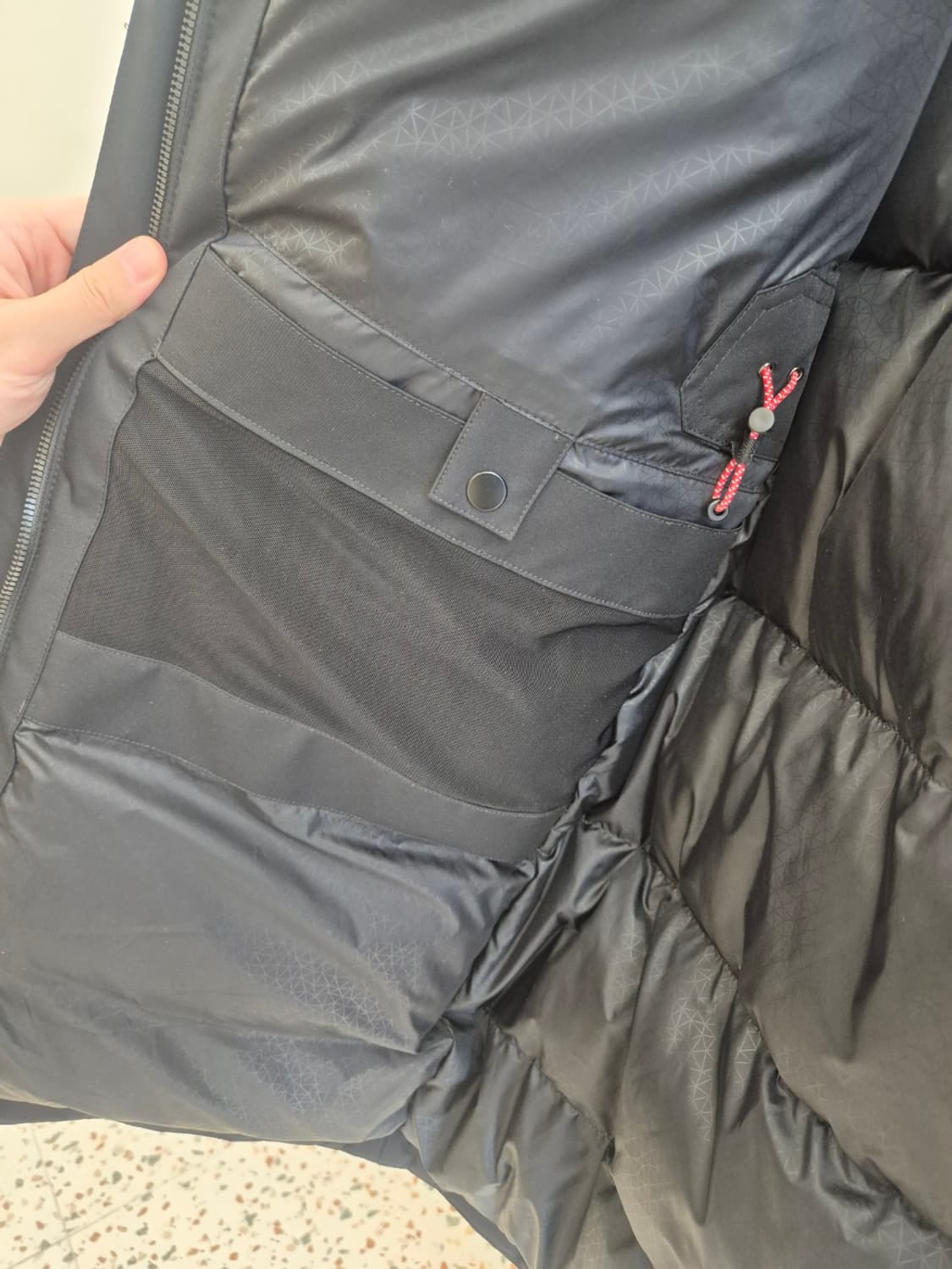 (1회착용)비브랜드 구스다운 롱패딩 110사이즈 상품이미지5