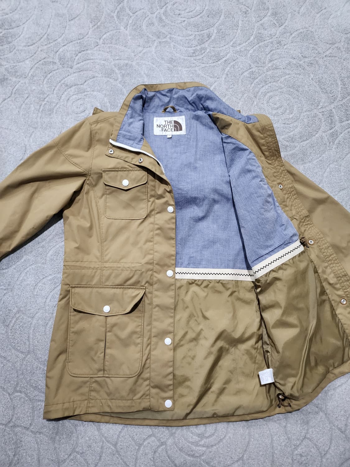 노스페이스 베이지 후드 자켓 상품이미지4