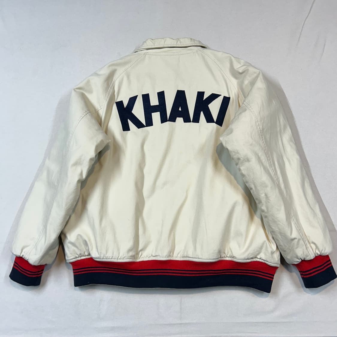 XXL) 빈티지 카키 스타디움 자켓 상품이미지6
