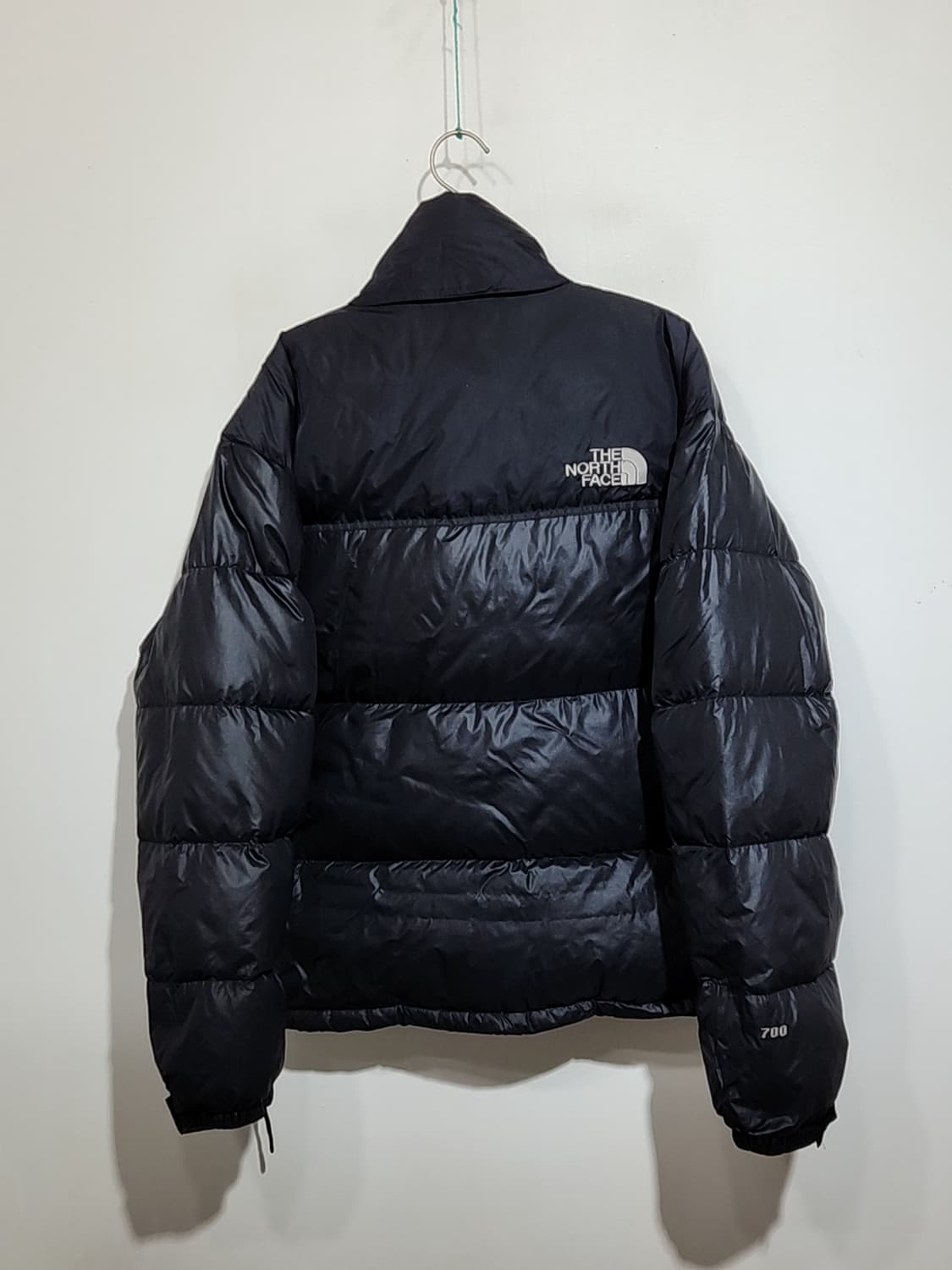 (105) 노스페이스 눕시패딩 점퍼 블랙 700 거위털 구스다운 자켓  상품이미지7