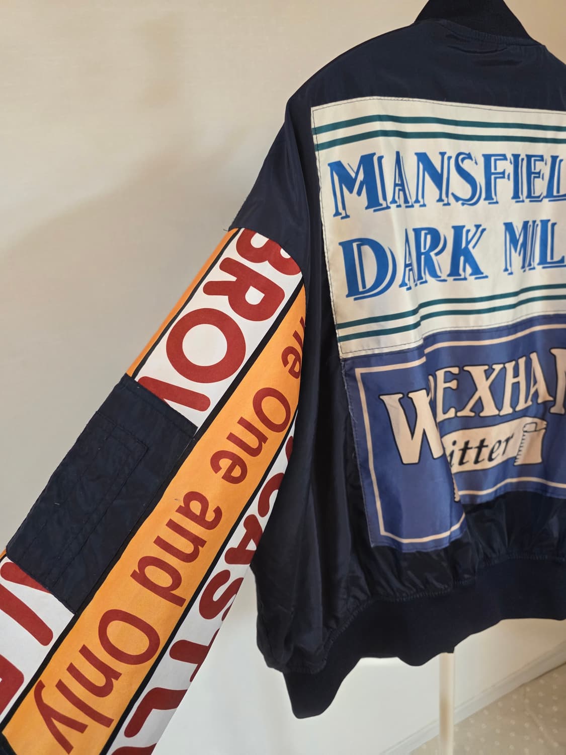 맨스필드 다크 마일드 봄버  빈티지 자켓 항공점퍼 상품이미지1