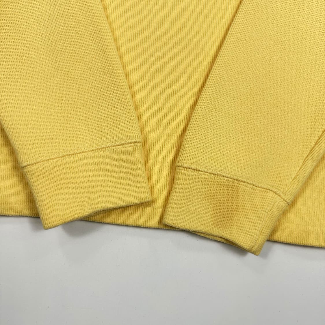 폴로 랄프로렌 포니 머스타드 반집업 니트 (M) 상품이미지5