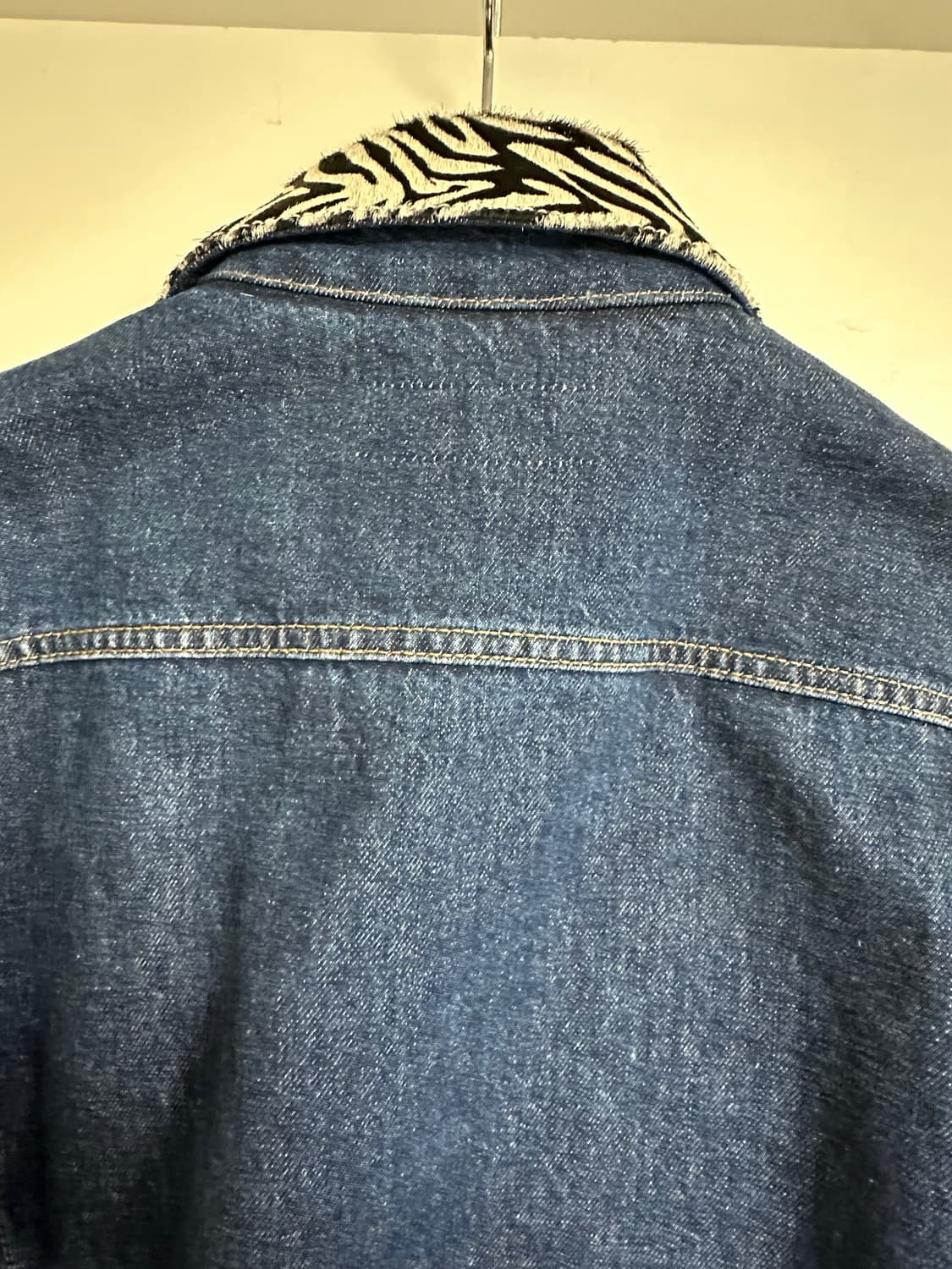 Bluemarble zebra denim jacket 상품이미지7