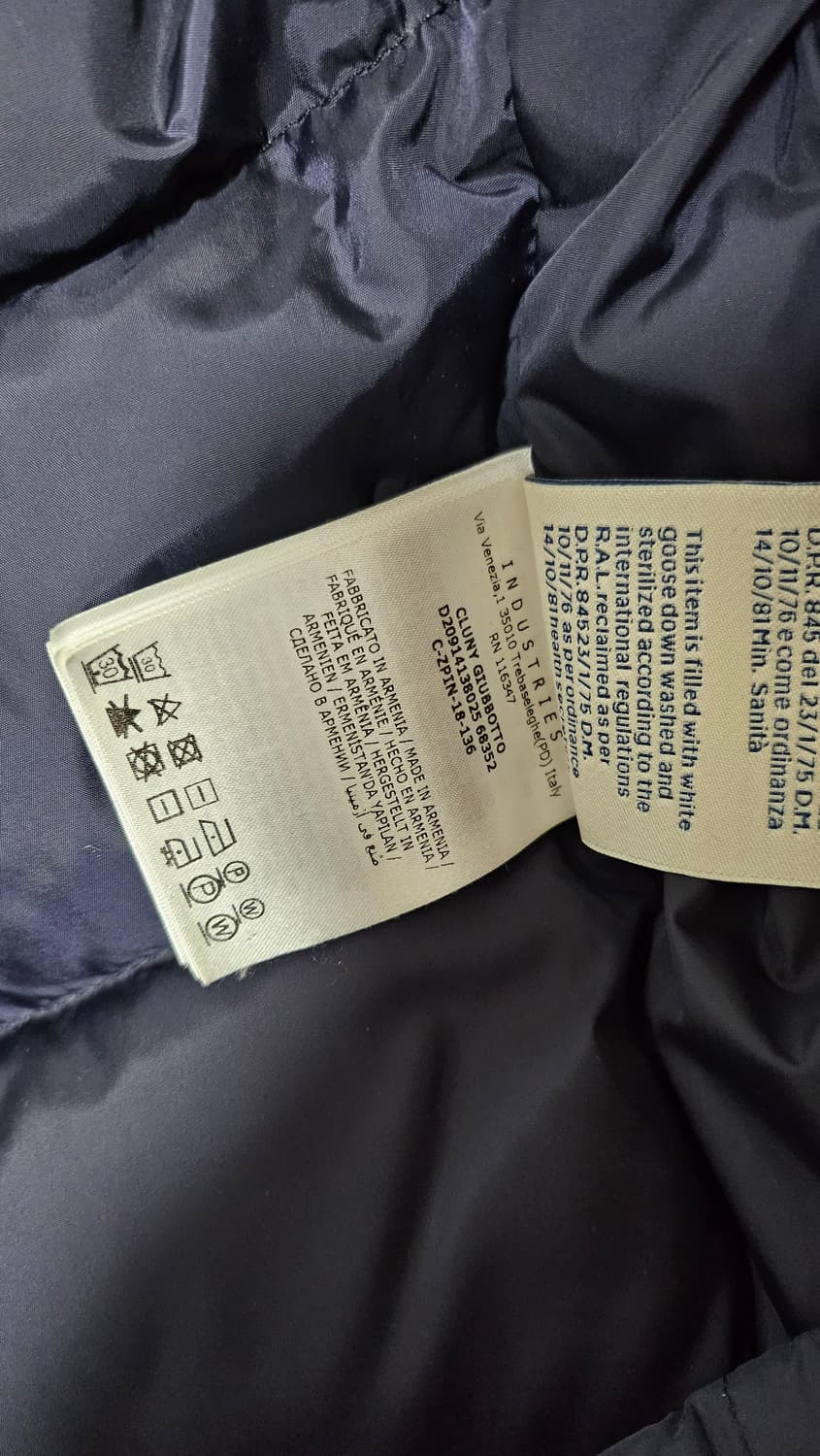 몽클레어 클루니 3호 네이비 다운패딩 점퍼 상품이미지4