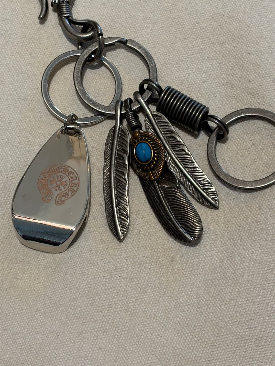 TOGOM Silver Feather Keyring 🪶 상품이미지4
