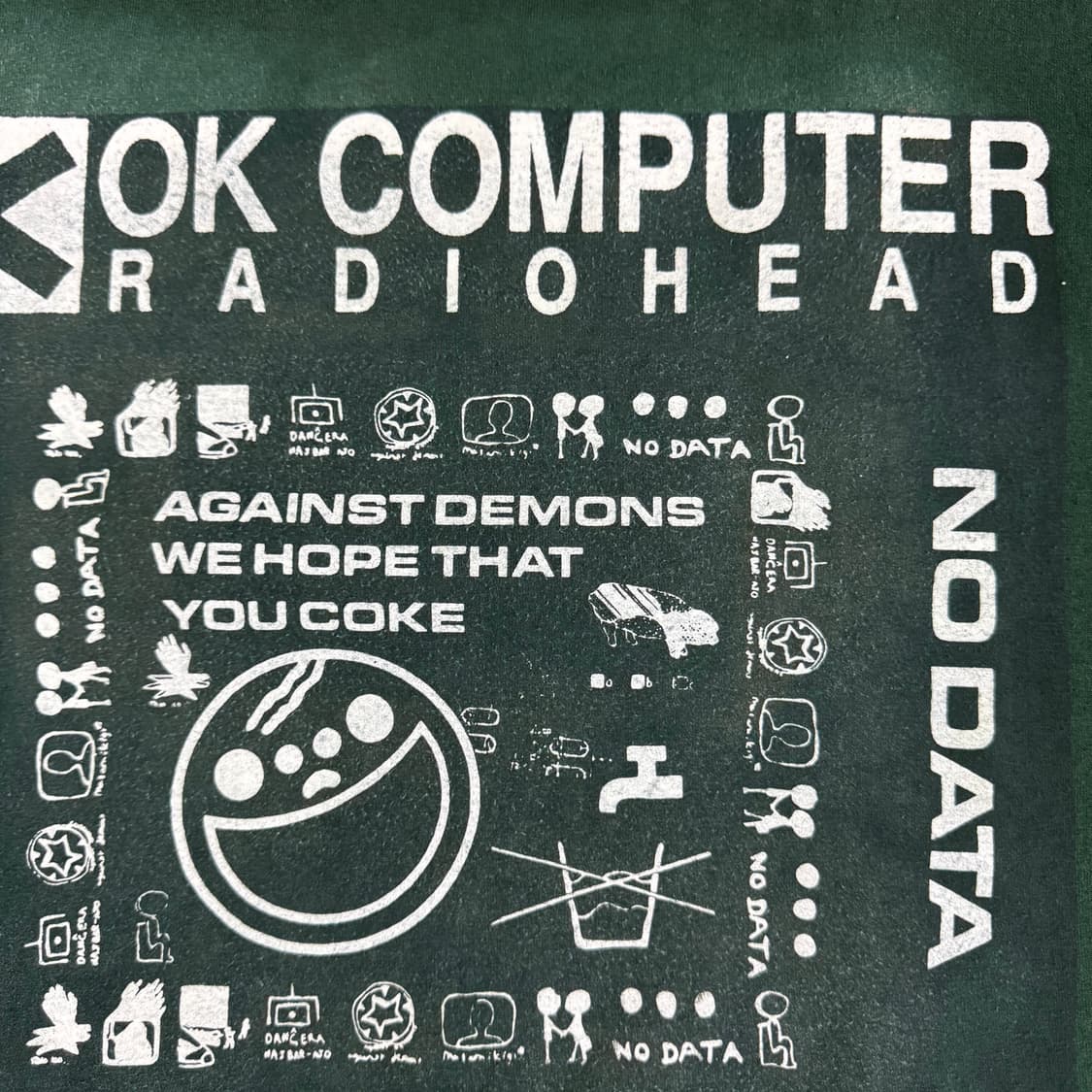 빈티지 90s 라디오헤드 롱슬리브 Radiohead OK Computer 상품이미지4