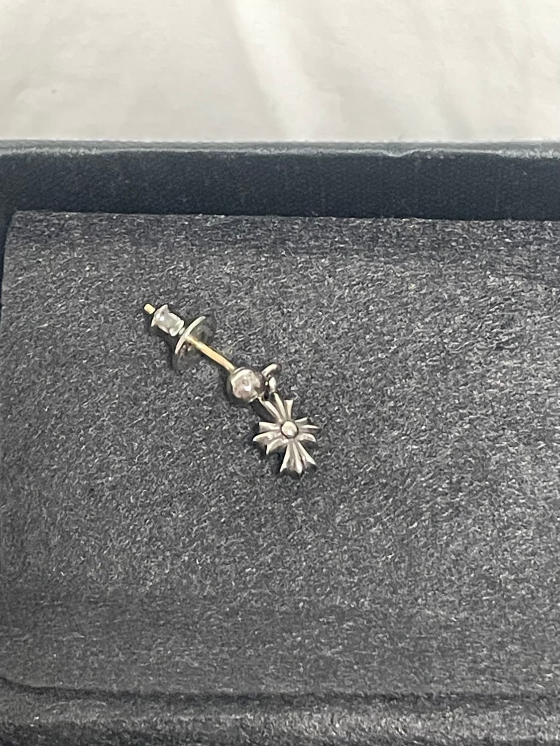 크롬하츠 실버 귀걸이 상품이미지3