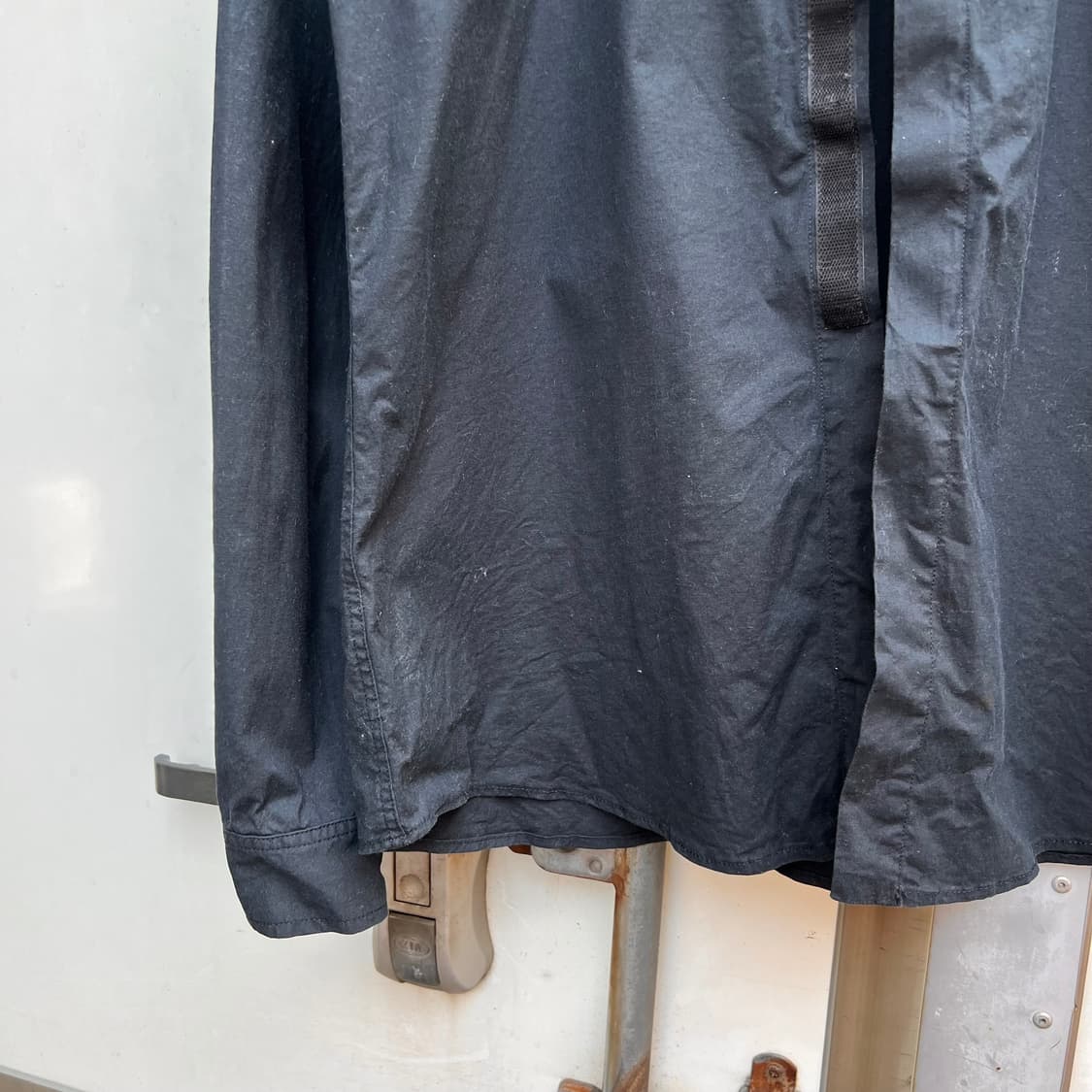 80‘s 엠포리오 아르마니 벨크로 셔츠 상품이미지4