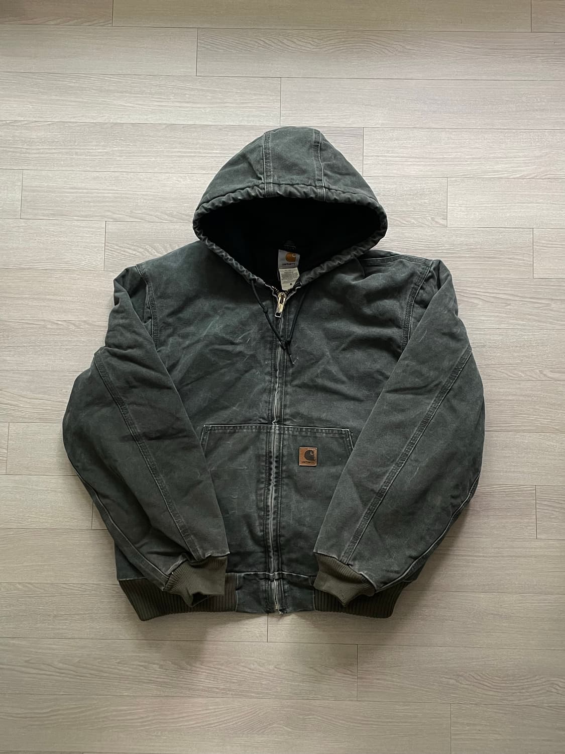 칼하트 j130 mos 모스 액티브 샌드스톤 상품이미지1