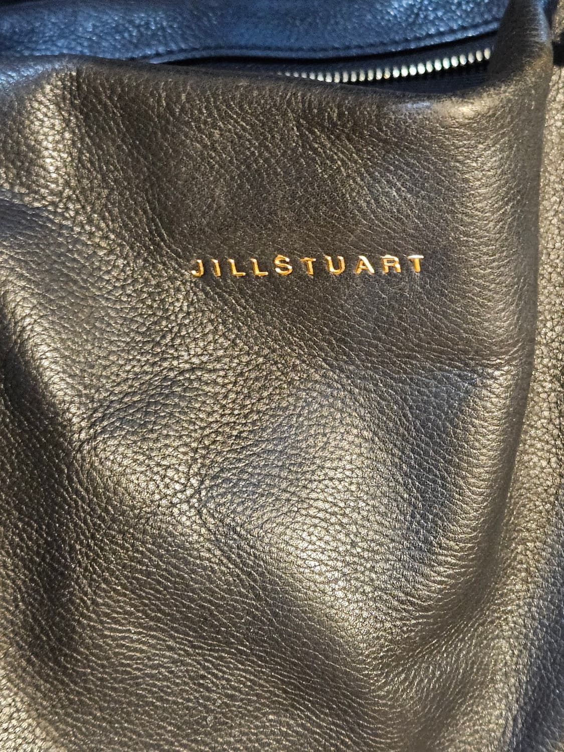 JILLSTUART 질스튜어트 블랙 레더 토트백 상품이미지4