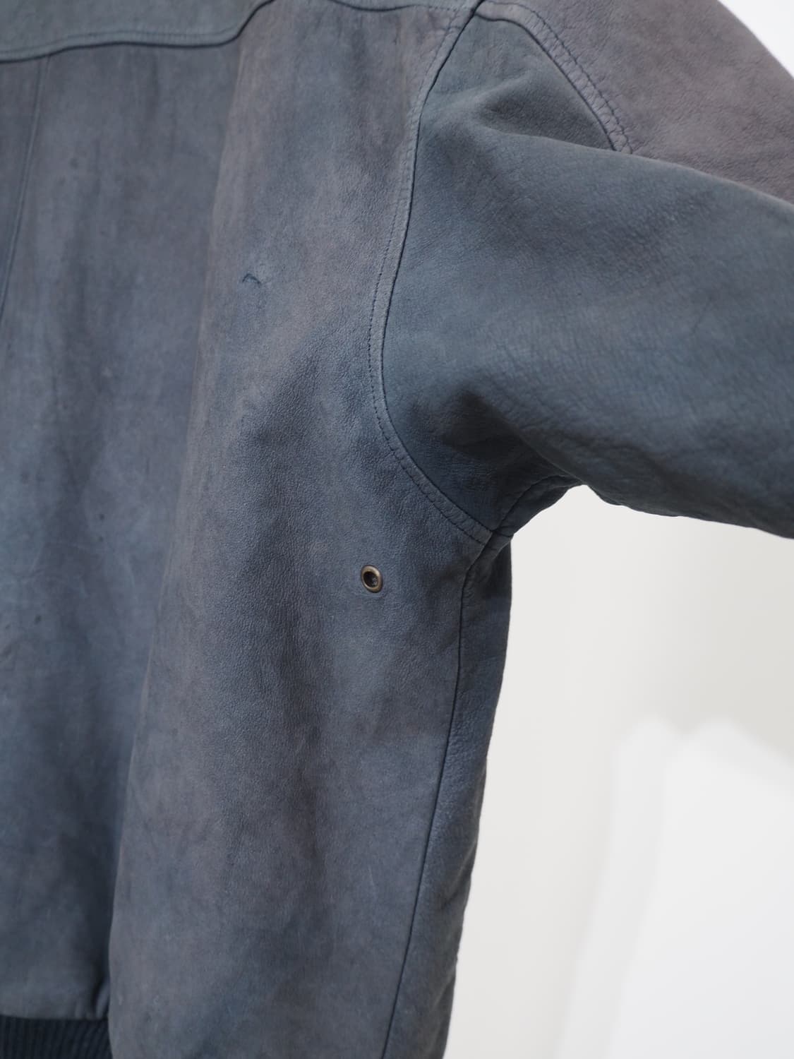 vintage faded leather jacket  상품이미지8