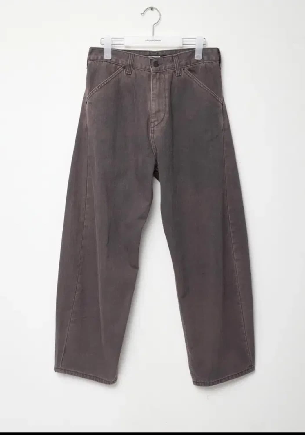 [2]해칭룸 커브진 워시드 차콜 상품이미지1