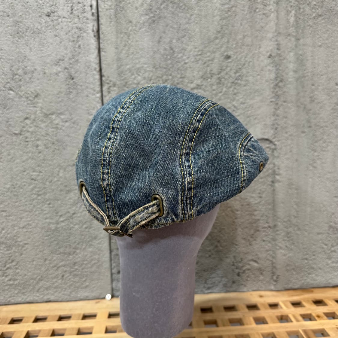보이런던 데님 뉴스보이 헌팅캡 상품이미지3