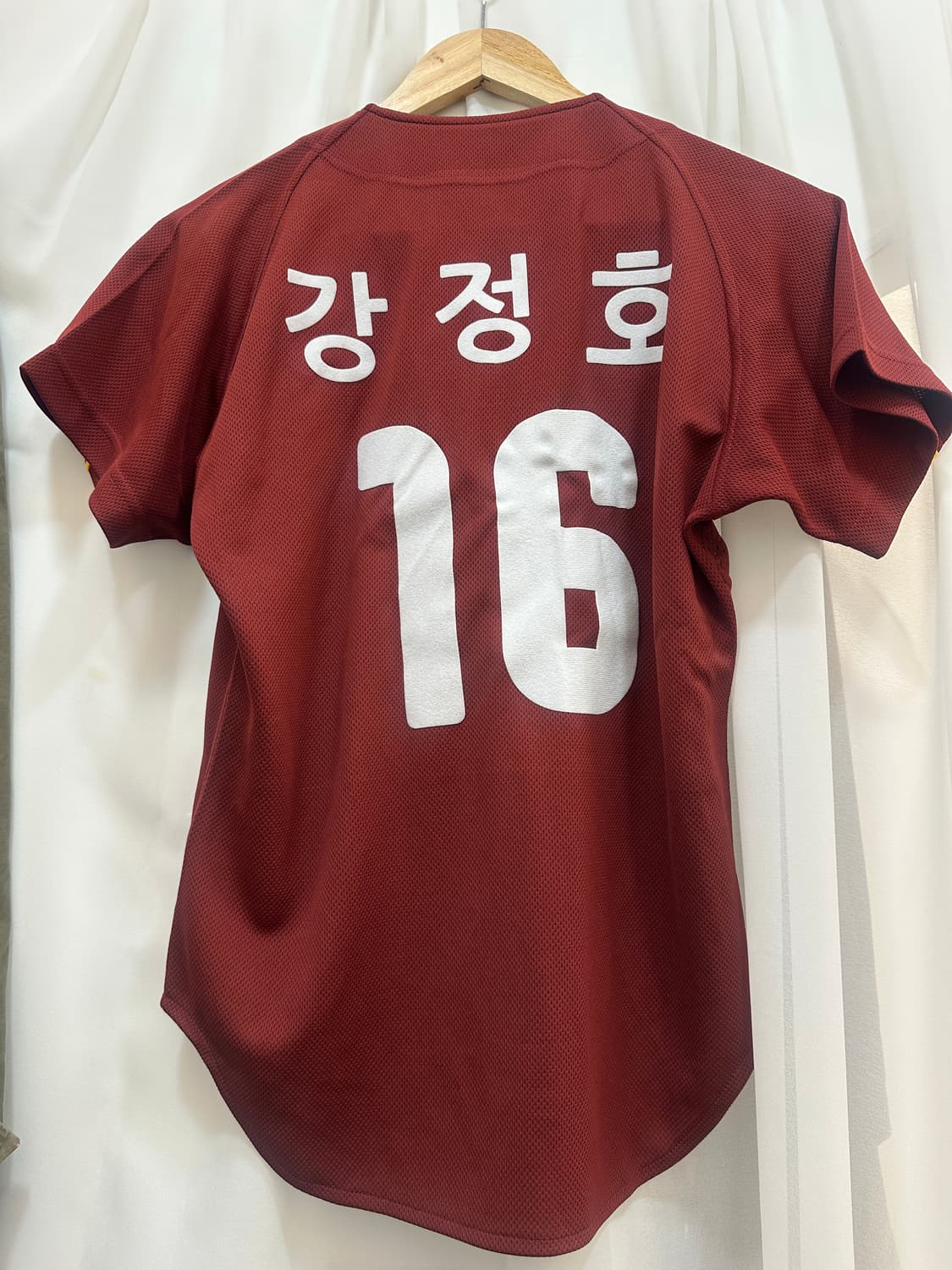 넥센 히어로즈 강정호 선수 마킹이 있는 유니폼 상품이미지3