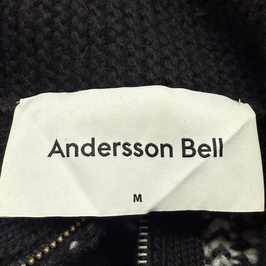 앤더슨벨 코위찬 해골 스컬 펑크 니트 가디건 상품이미지6