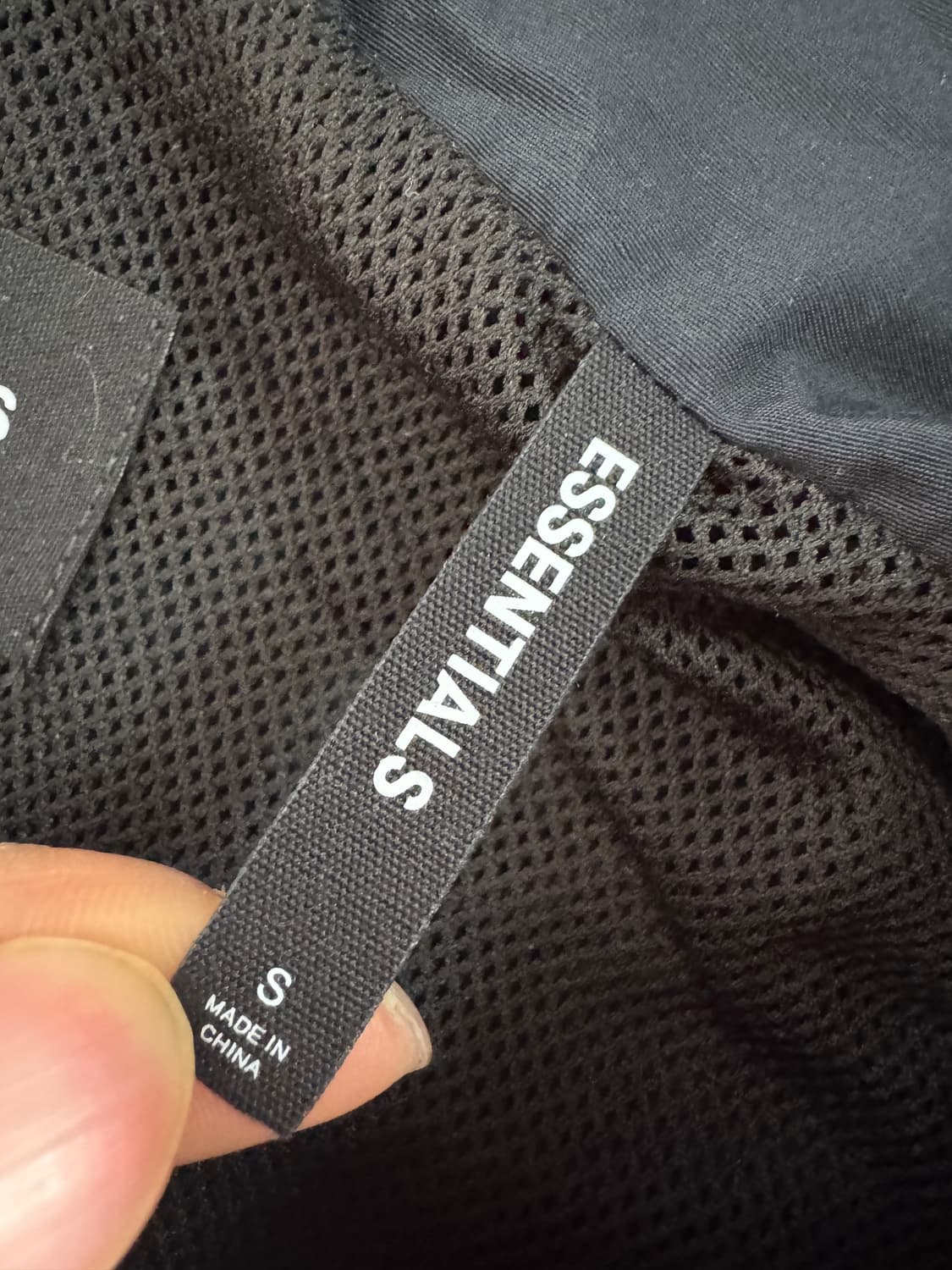 정품!! 피어오브갓 리플렉티브 오버핏 후드 크롭 바람막이 상품이미지4