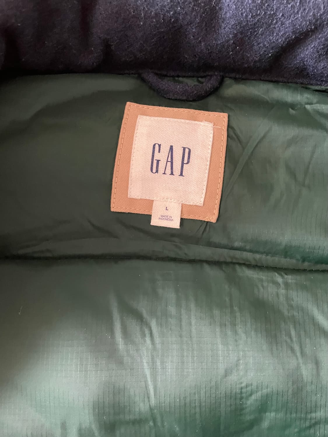빈티지 갭 울 패딩 상품이미지3