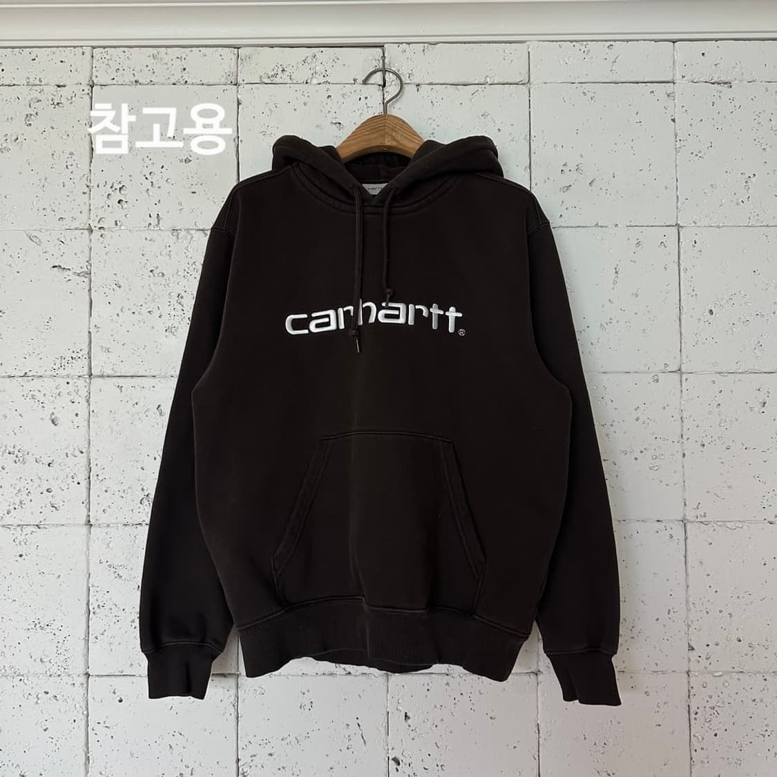 칼하트 WIP Hooded Sweatshirt Brown 상품이미지3