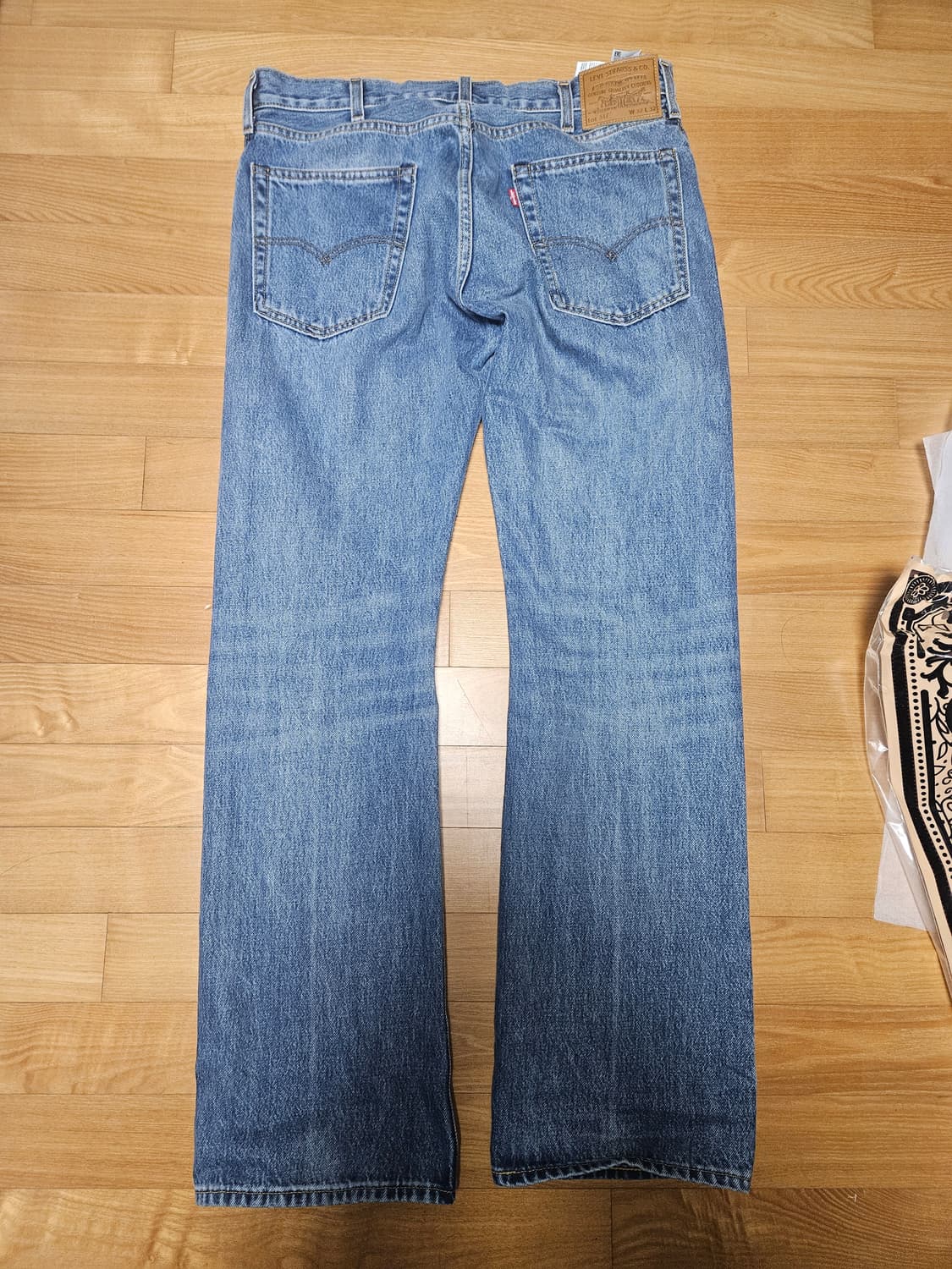 리바이스 517 미드블루 색상 32x32 상품이미지2