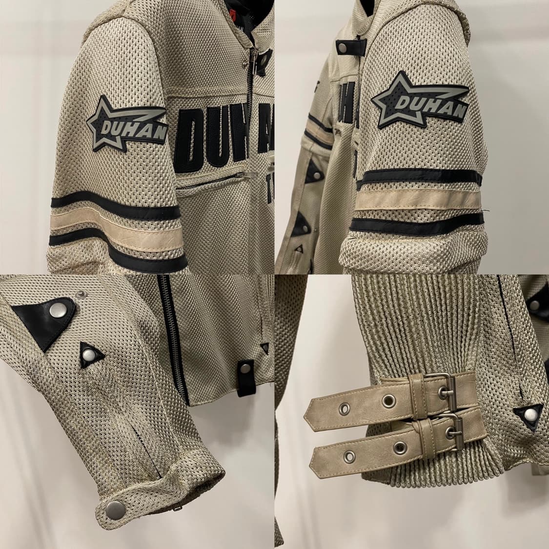 DUHAN 해체주의 모터사이클 레이싱 자켓 상품이미지6