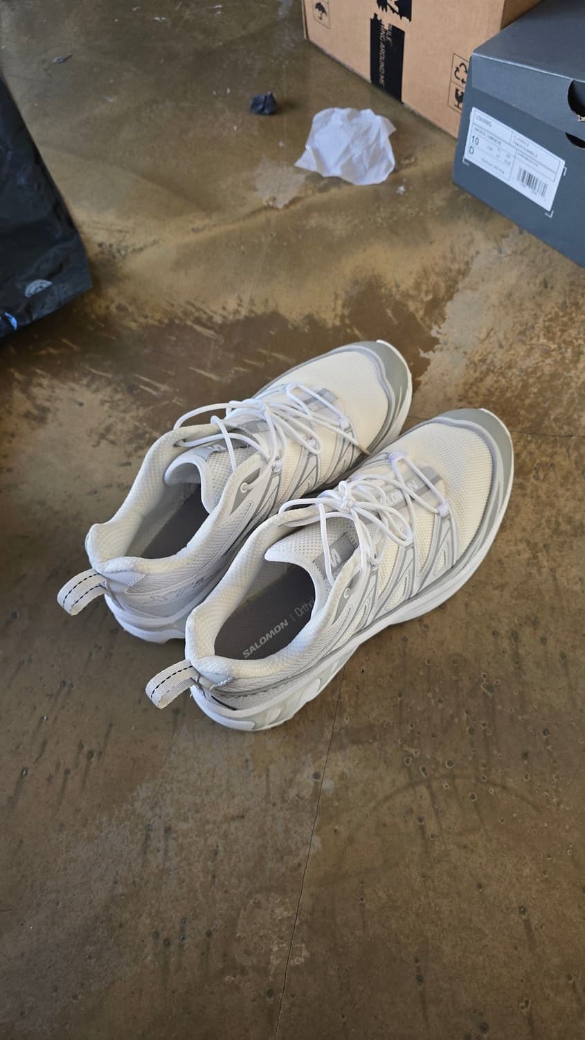 살로몬 XT-6 익스팬스 바닐라 아이스 화이트 상품이미지2