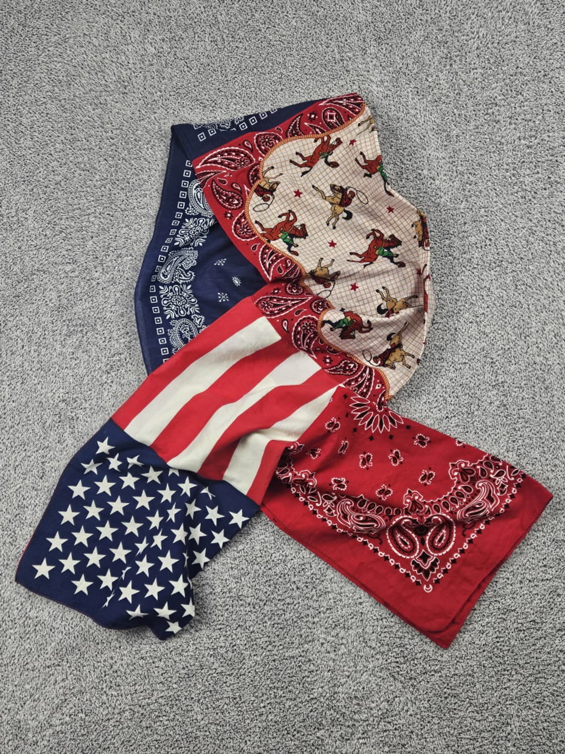 반다나 리워크 커스텀 스카프 머플러 / 10429 상품이미지2