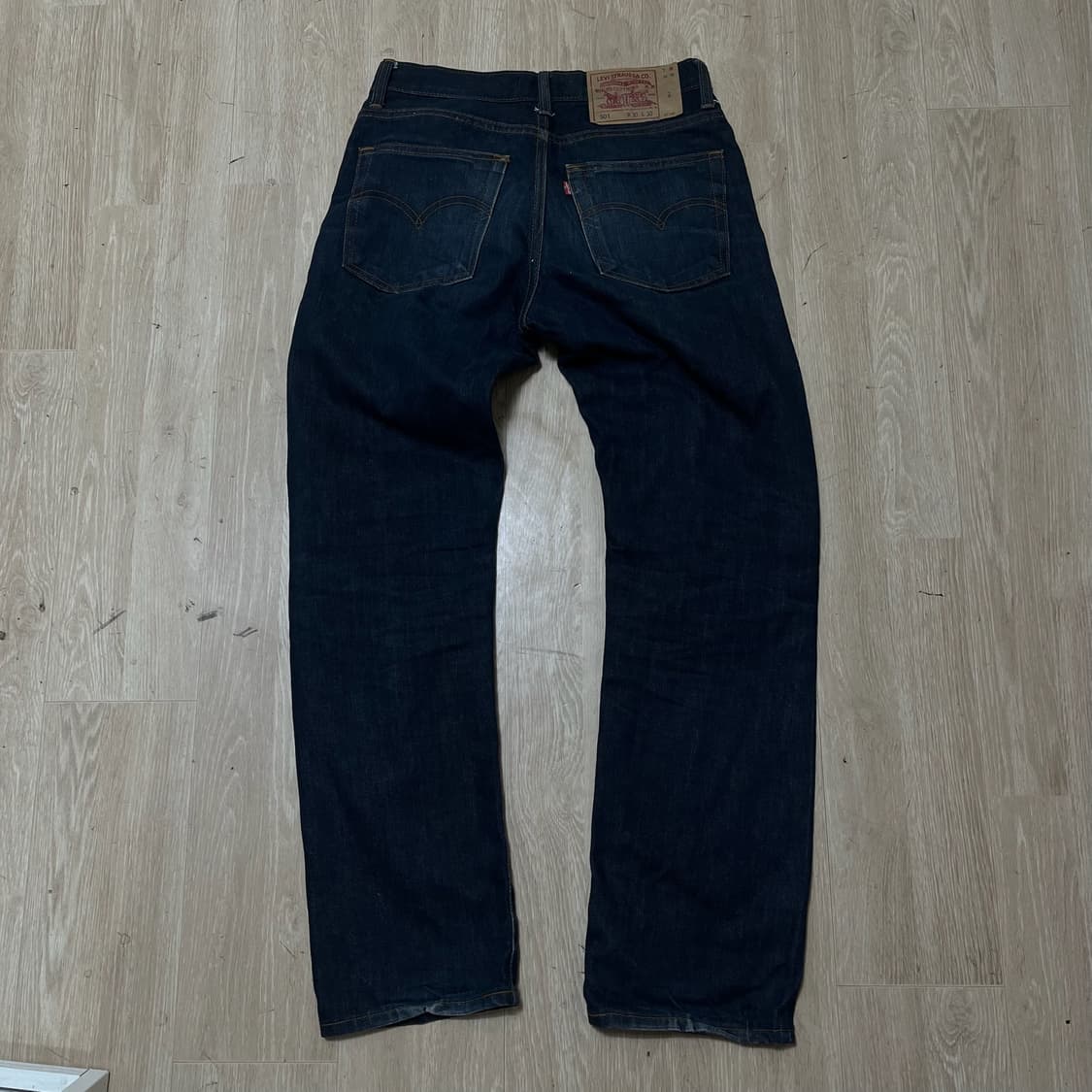 리바이스 501 BIG E 버튼플라이 데님 청바지 [진청] W30 L30 상품이미지4