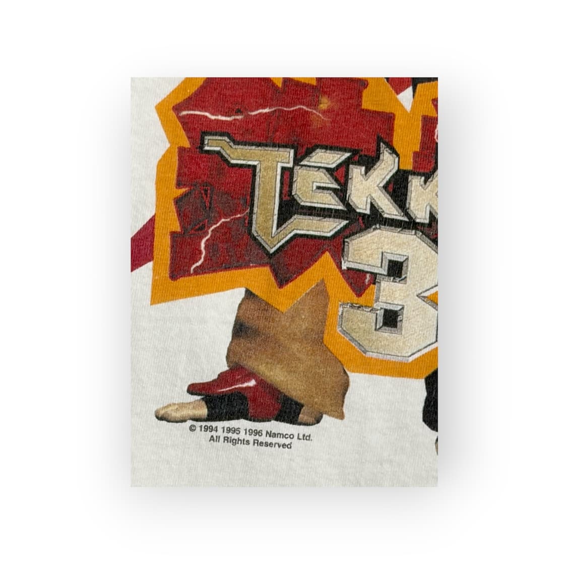 1996 NAMCO Tekken 3 Promo Tee 상품이미지4