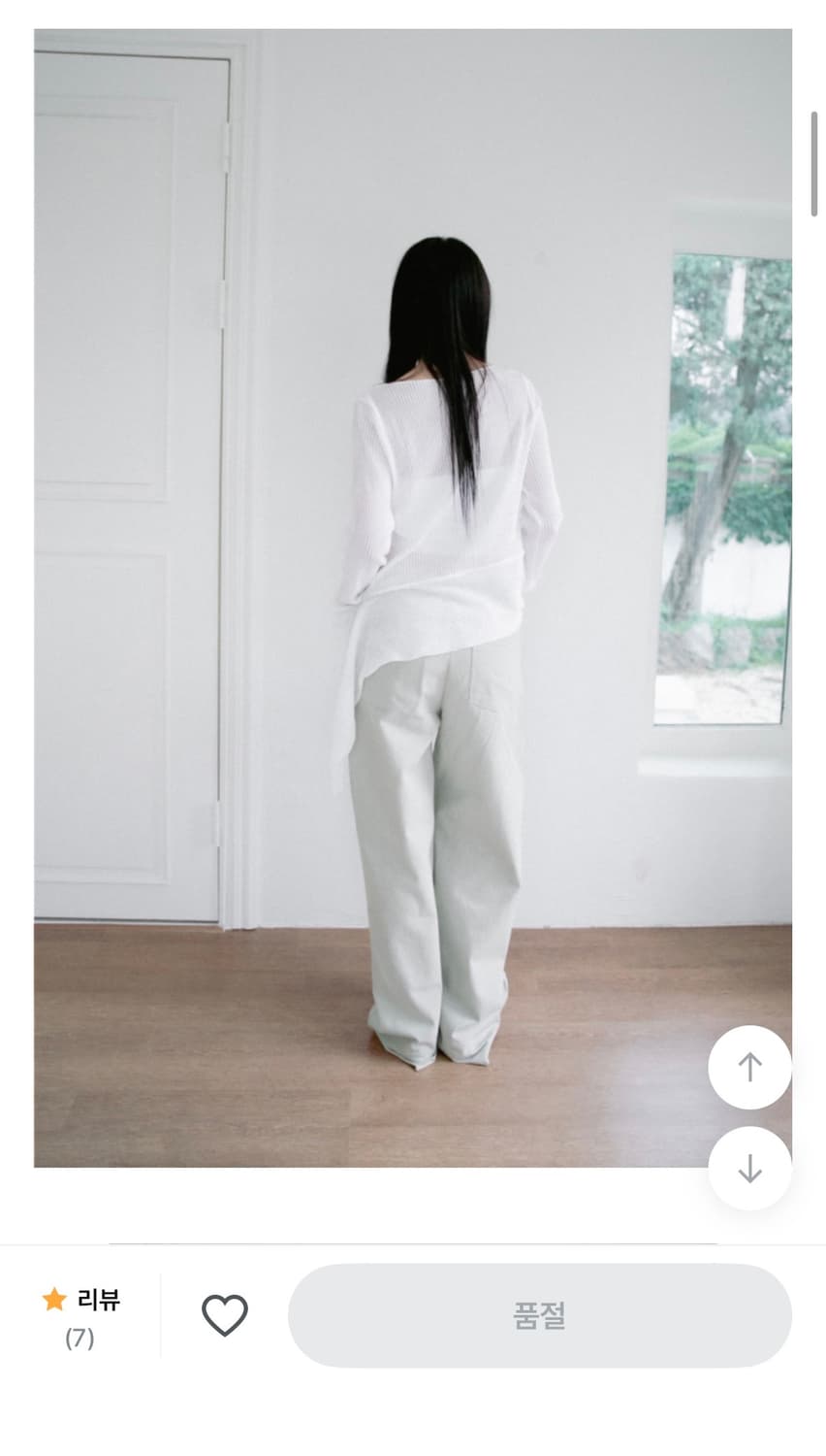 오무수히 니트 블랙 상품이미지3