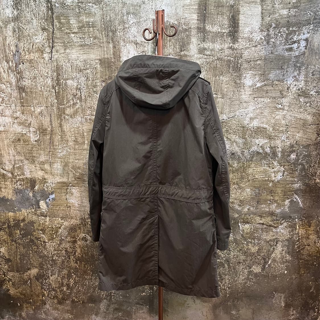 버버리 블루라벨 노바 체크 라이너 모즈 코트 상품이미지10