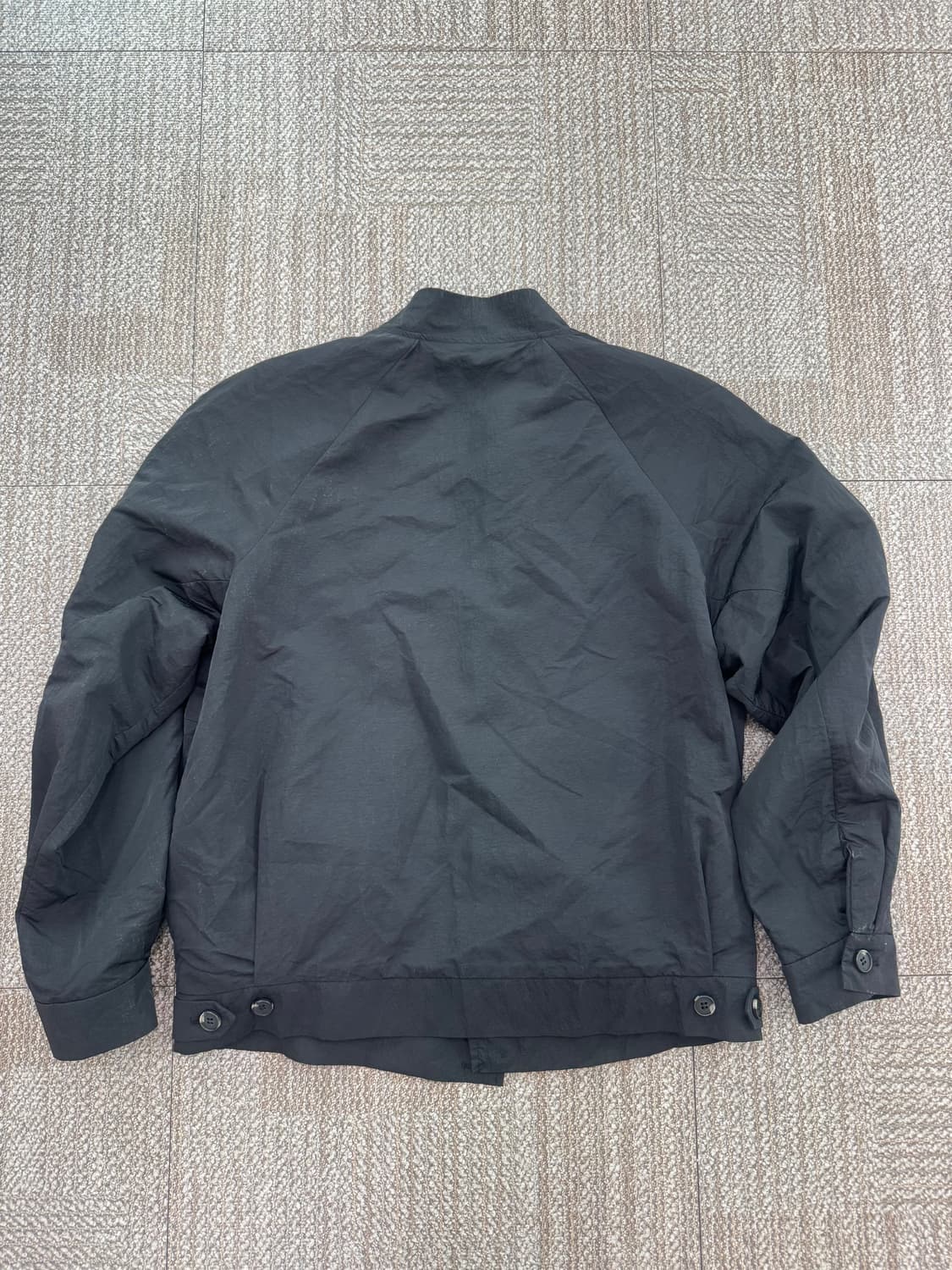 해칭룸 Non Collar Jacket / Black 상품이미지3