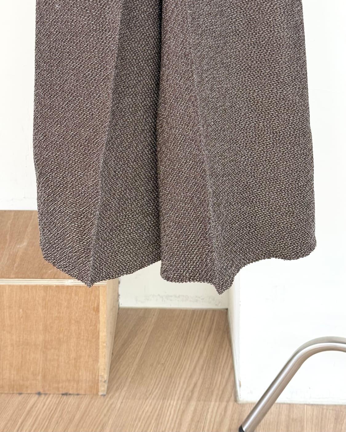 이세이 미야케 브라운 스트라타 플리츠 팬츠 상품이미지6