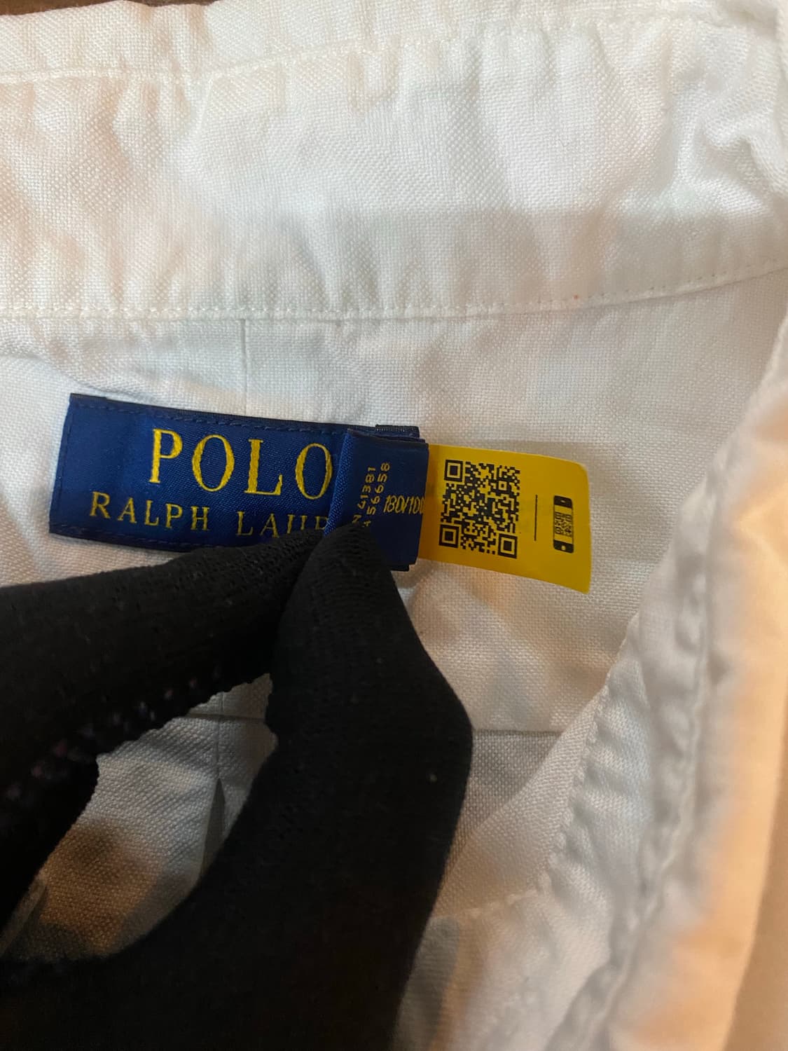 매장 정품 폴로 랄프로렌 화이트 클래식핏 셔츠 L 사용감없음 상품이미지5
