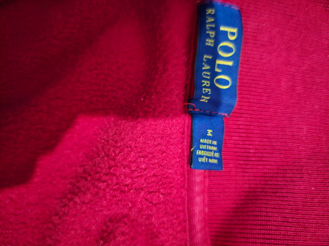 폴로 POLO 레드 빅포니 USA 성조기 집업 95 상품이미지5