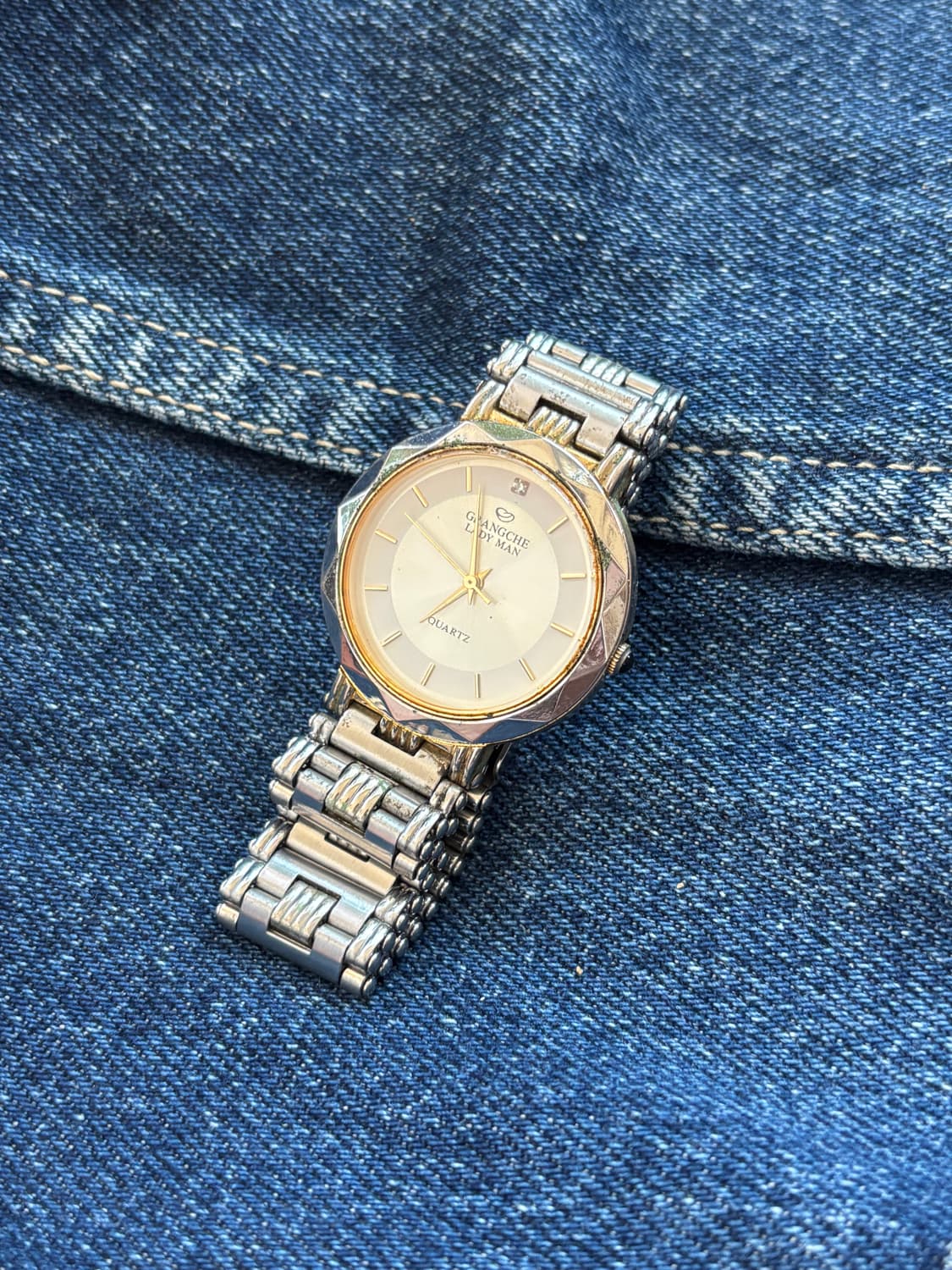 vintage grangche lady man metal watch 상품이미지1