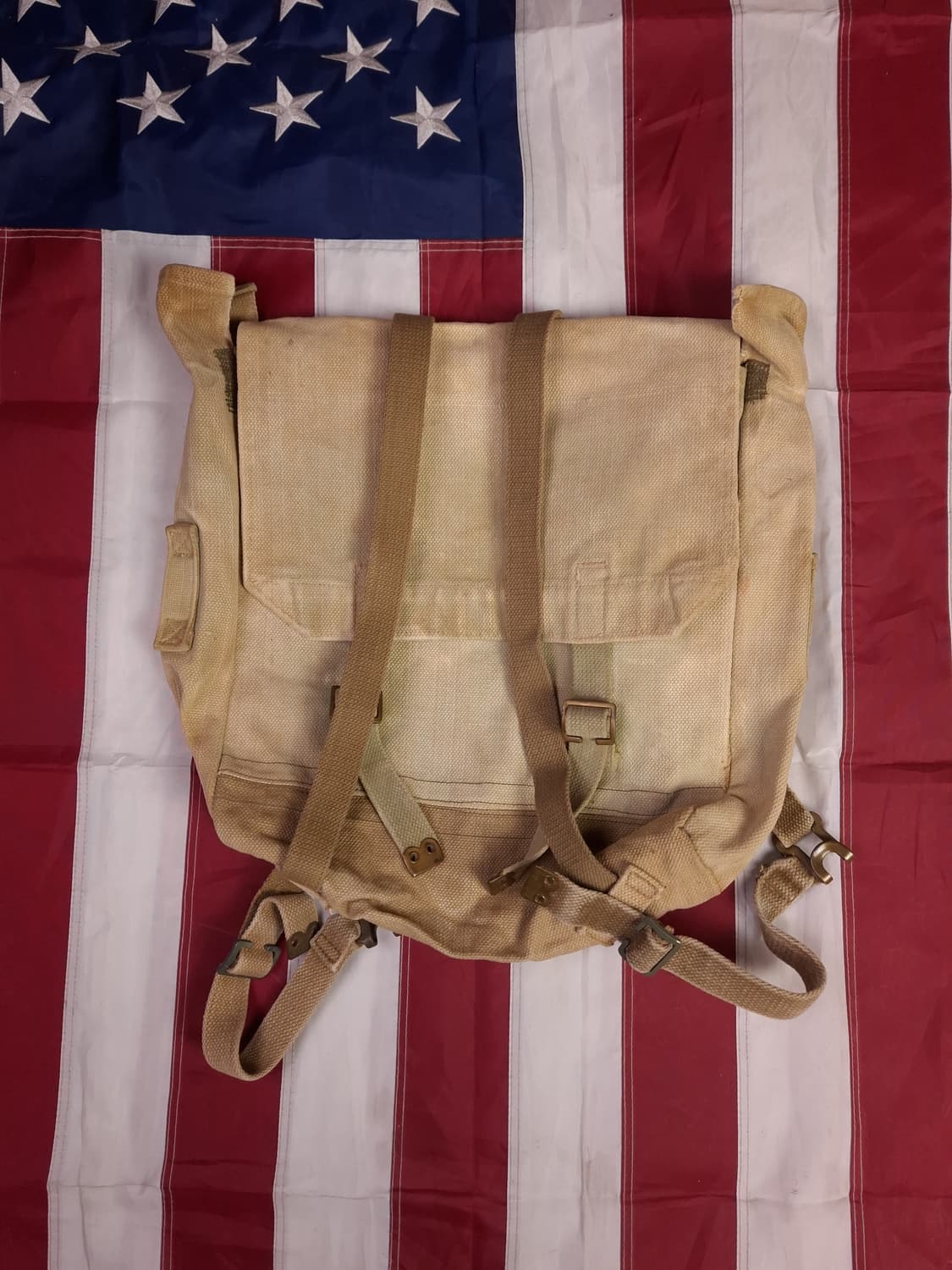 오리지날 WW2 40's P37 영국군 캔버스 백 상품이미지1